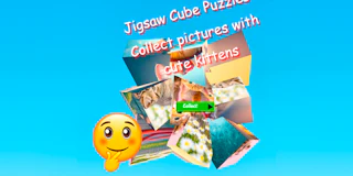 Jigsaw Cube Puzzles Collect Pictures with Cute Kittens thumbnail