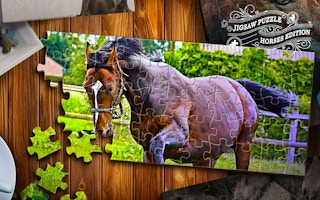 Jigsaw Puzzle Horses Edition