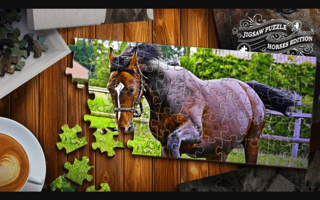 Jigsaw Puzzle Horses Edition game cover