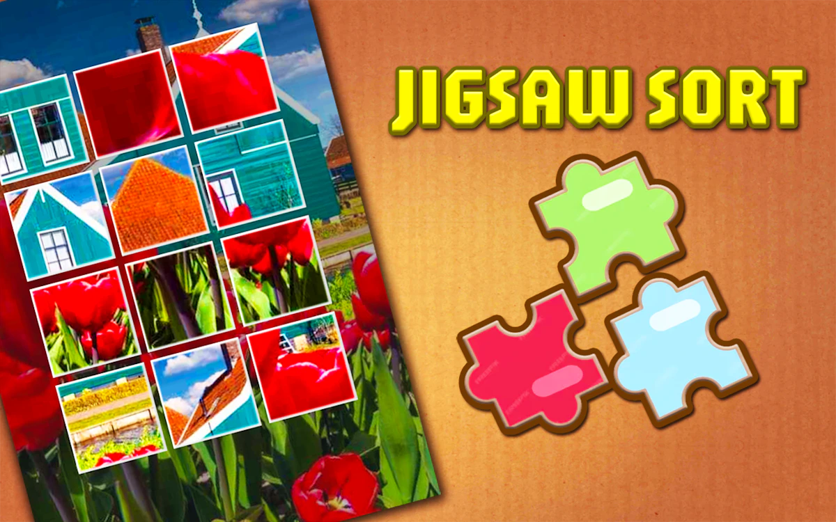 Play Jigsaw Sort — free online Jigsaw Puzzles game