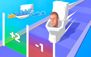 Join Skibidi Clash 3d game cover