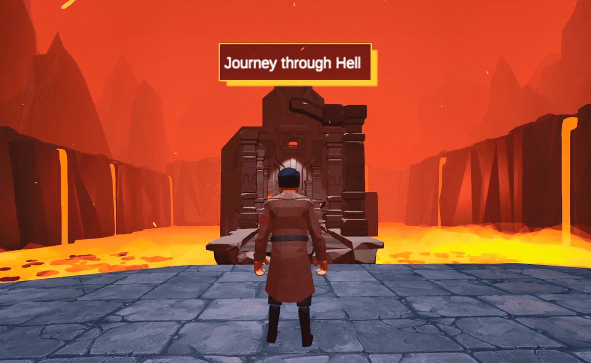 Play Journey Through Hell — free online Adventure game