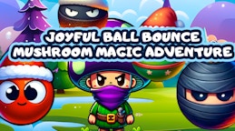 Joyful Ball Bounce Mushroom Magic Adventure