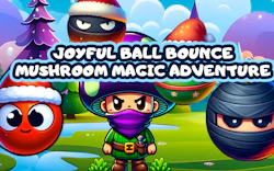 Joyful Ball Bounce Mushroom Magic Adventure
