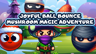 Joyful Ball Bounce Mushroom Magic Adventure
