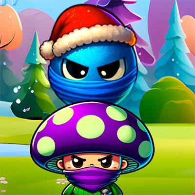 Joyful Ball Bounce Mushroom Magic Adventure By Gamepix