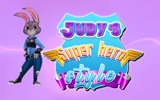Judy's Super Hero Style game cover