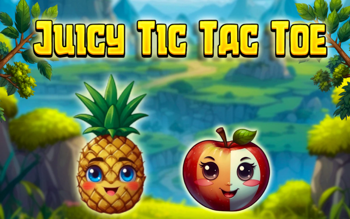 Play Juicy Tic Tac Toe — free online Board game