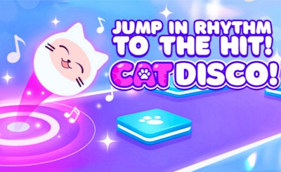 Jump in Rhythm to the Hit! Cat Disco! game