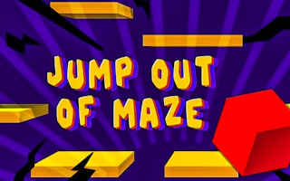 Jump Out Of Maze game cover