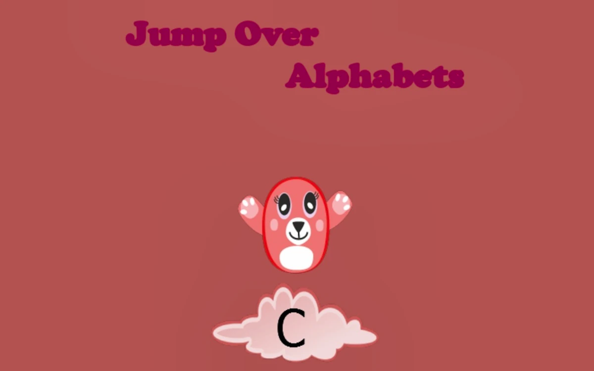 Play Jump Over Alphabets — free online Educational game