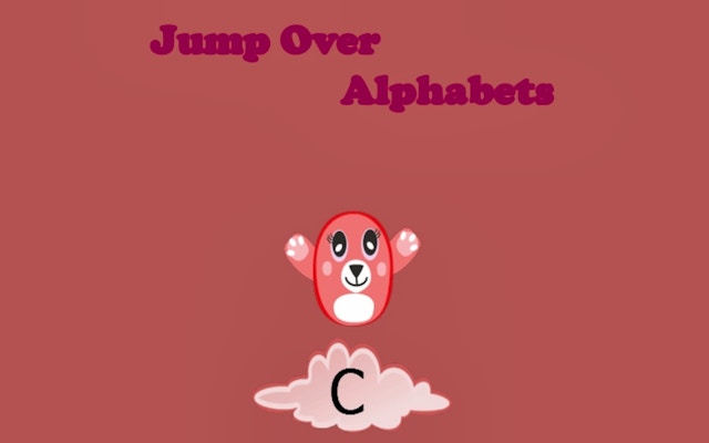 Jump Over Alphabets