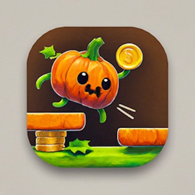 Jump Pumpkin Jump By Gamepix