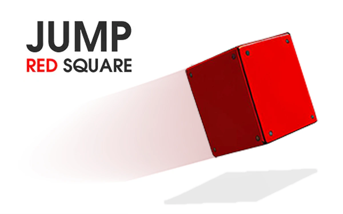 Play Jump Red Square — free online Hyper Casual game