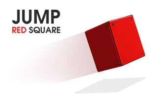 Jump Red Square game cover