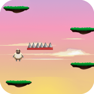 Jump Sheep Game By Gamepix