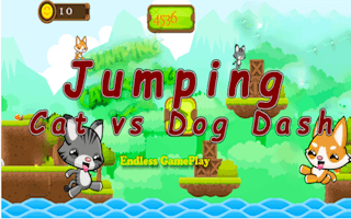 Jumping Cat vs Dog Dash