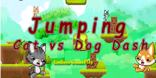 Jumping Cat vs Dog Dash thumbnail