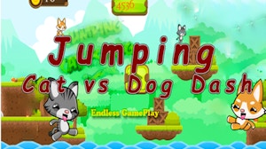 Image for Jumping Cat vs Dog Dash