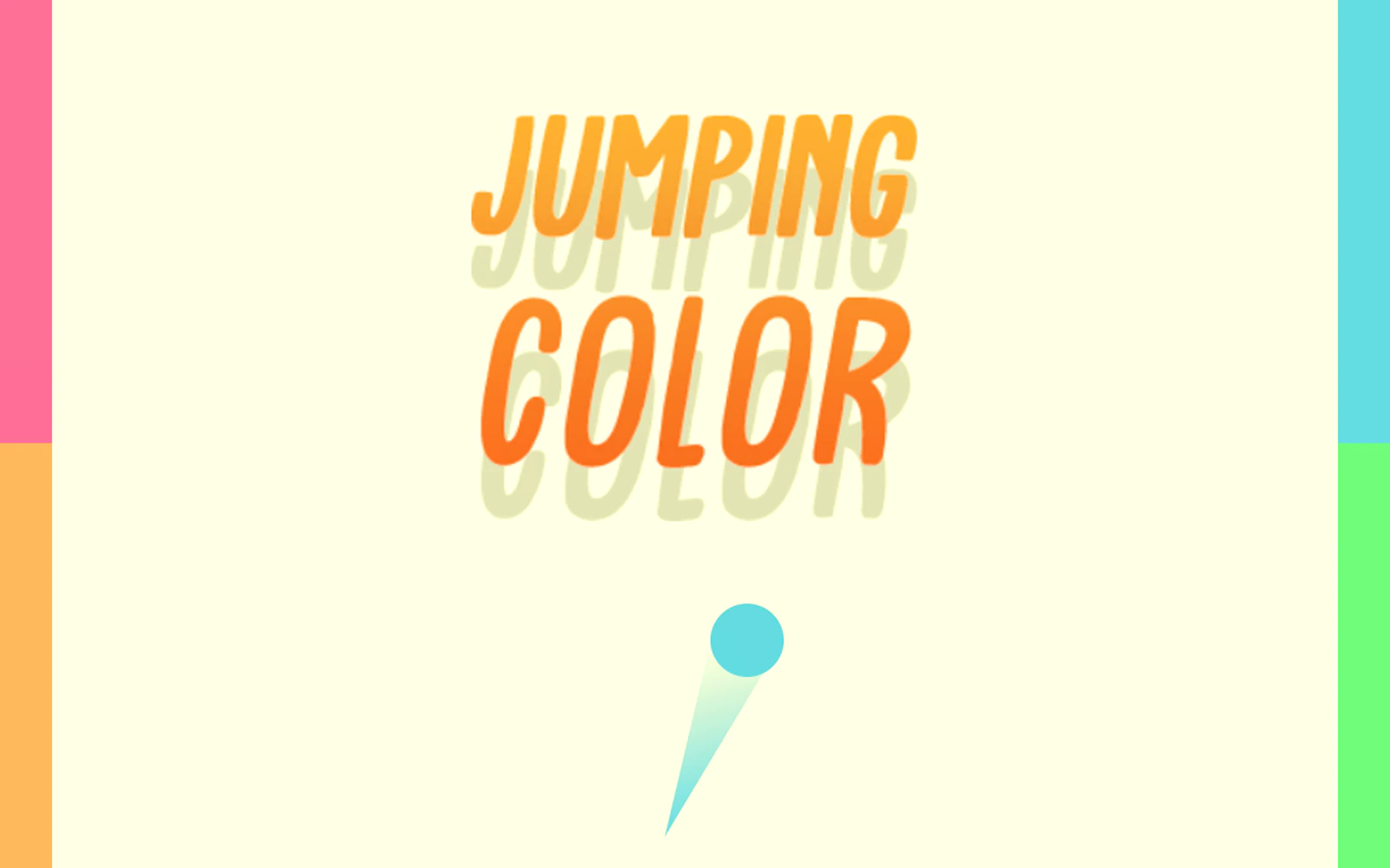 Jumping Color — free online arcade game on Glaze Games