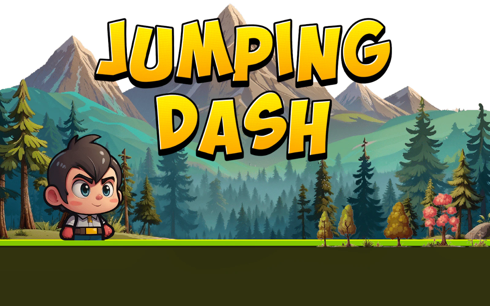 Jumping Dash — free online casual game on Glaze Games