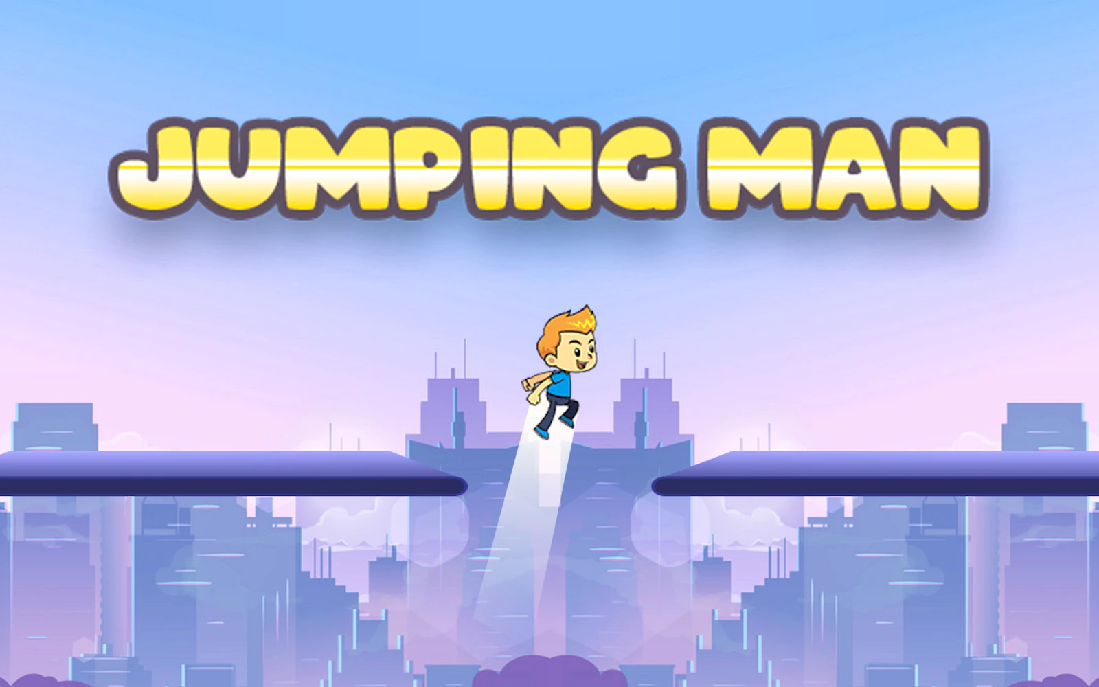 Jumping Man — free online casual game on Glaze Games