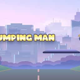 Jumping Man Online arcade Games on taptohit.com