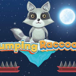 Juega gratis a Jumping Raccoon