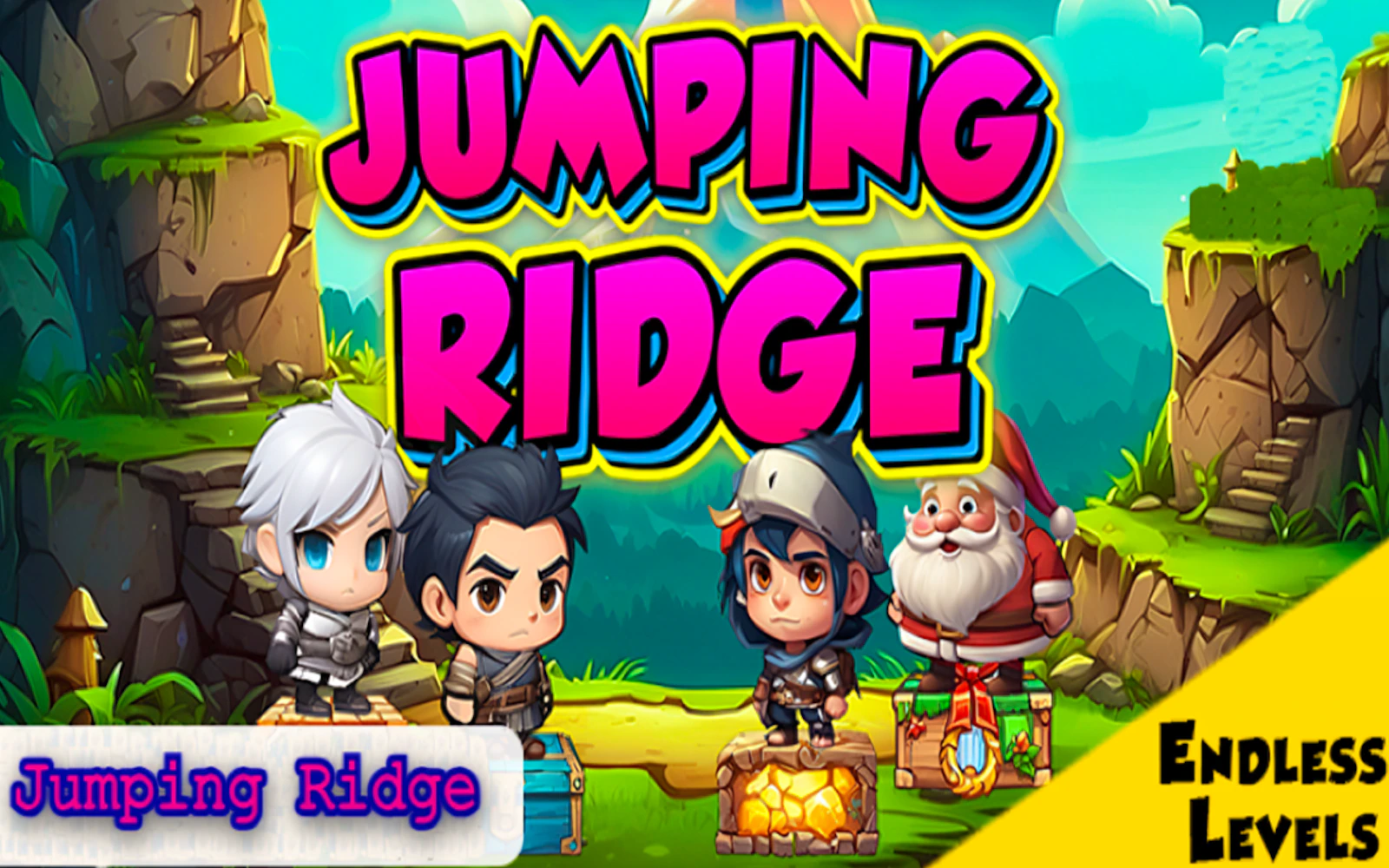 Jumping Ridge — free online casual game on Glaze Games