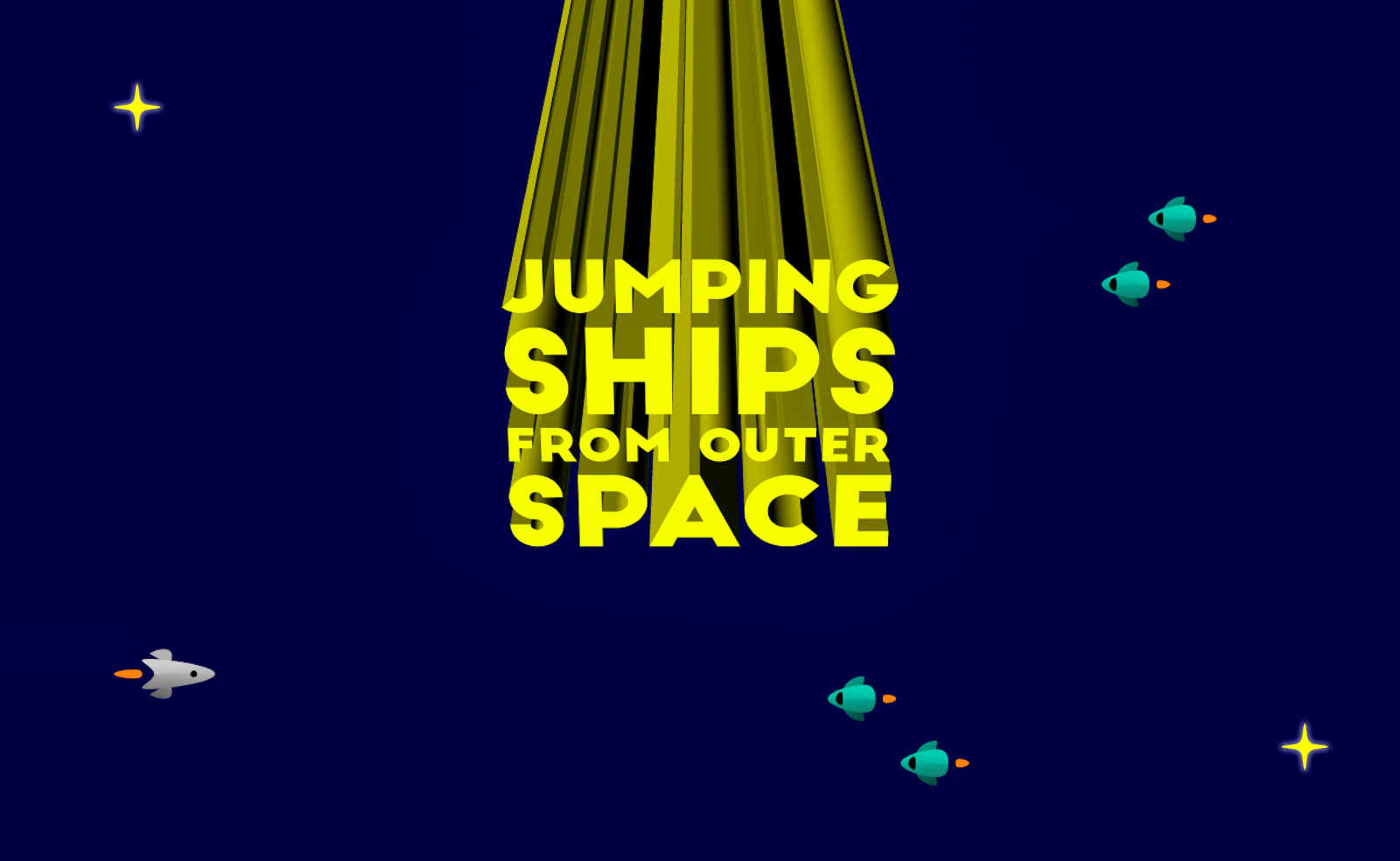 Jumping Ships from Outer Space — free online arcade game on Glaze Games