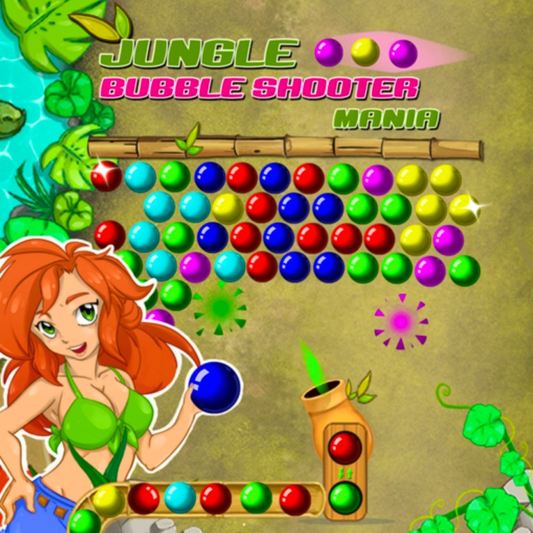 JUNGLE BUBBLE SHOOTER MANIA - Jogue Grátis Online!