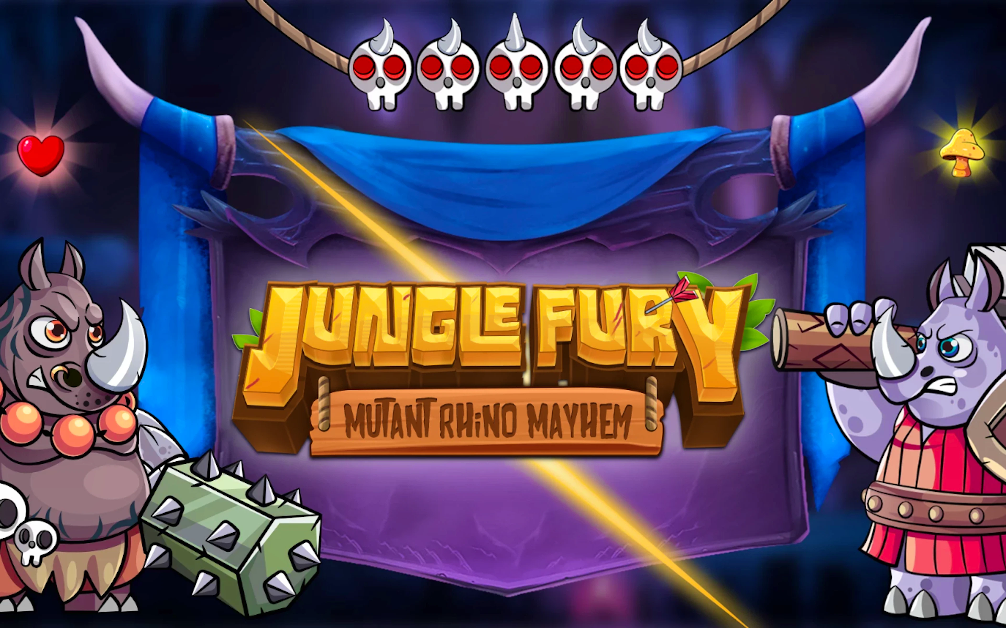 Jungle Fury Mutant Rhino Mayhem