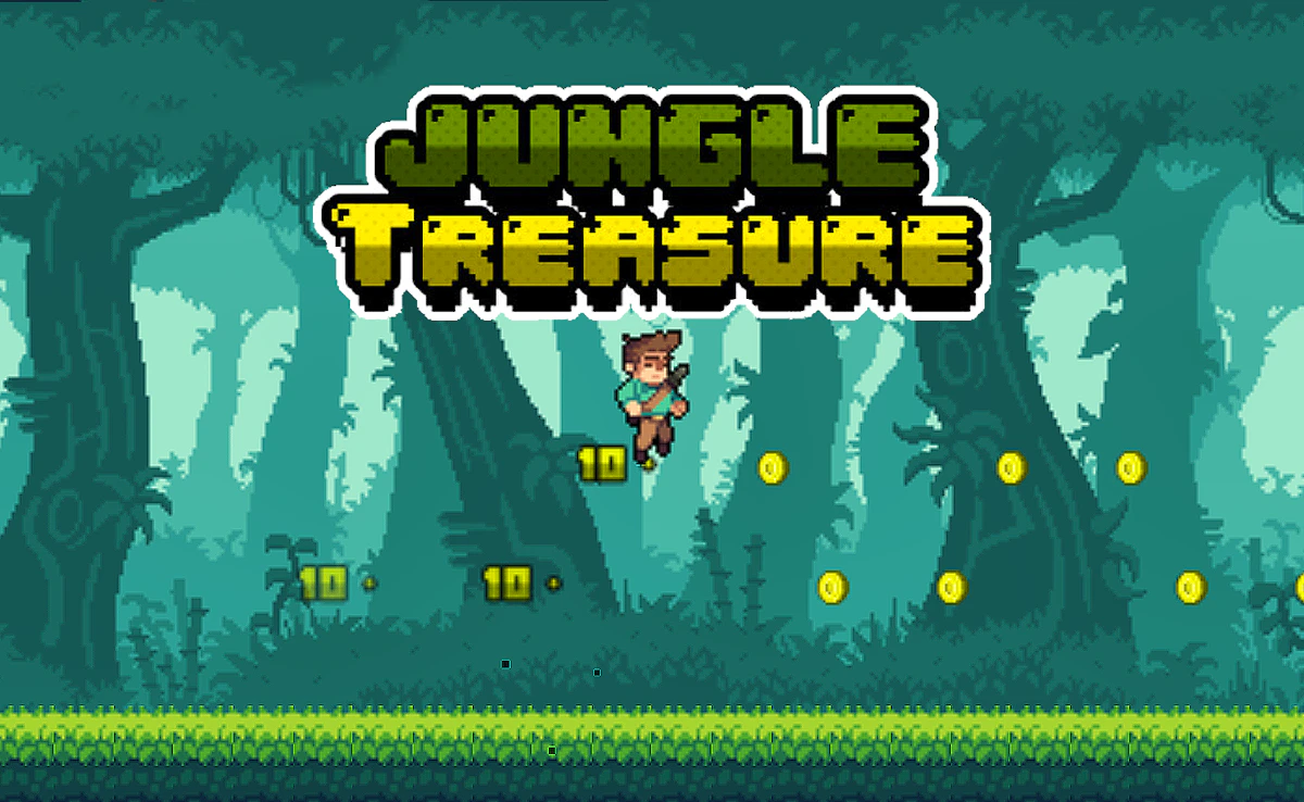Play Jungle Treasure — free online Pixel game