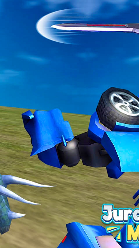 Jurassic Dinosaur Mech Battle