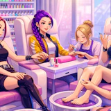 K-Pop Demon Hunters Nail Studio