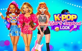 K-Pop Stars Inspired Look - Free Online Browser Game