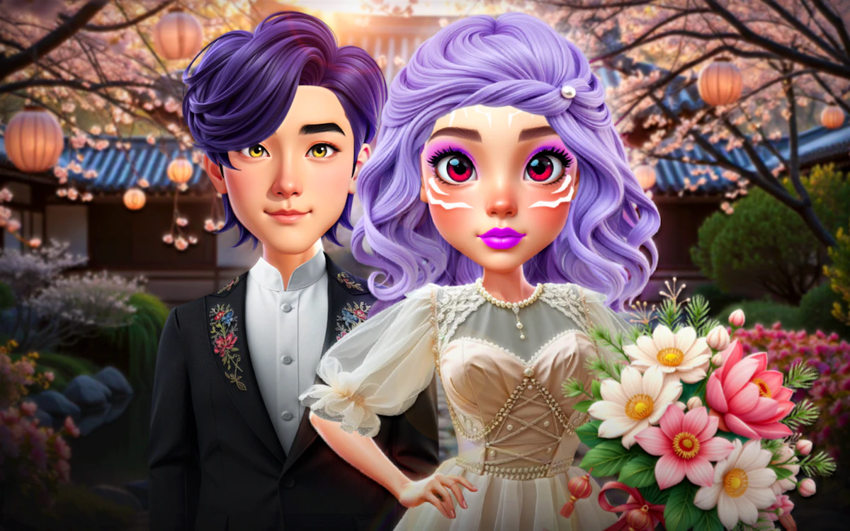 Play K-Wedding Dream — free online Dress Up game