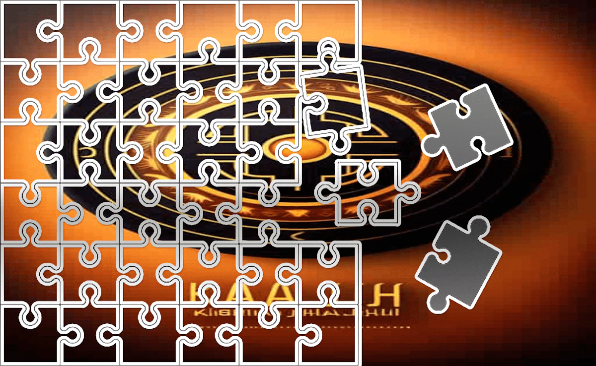 Play Kaligrafi Photo Image Scramble — free online Brain game