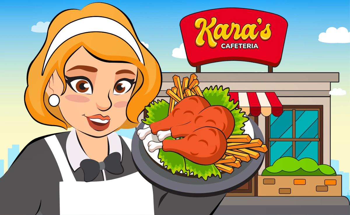 Play Kara's Cafeteria — free online Arcade game