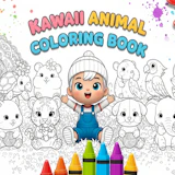 Kawaii Animal Coloring Book