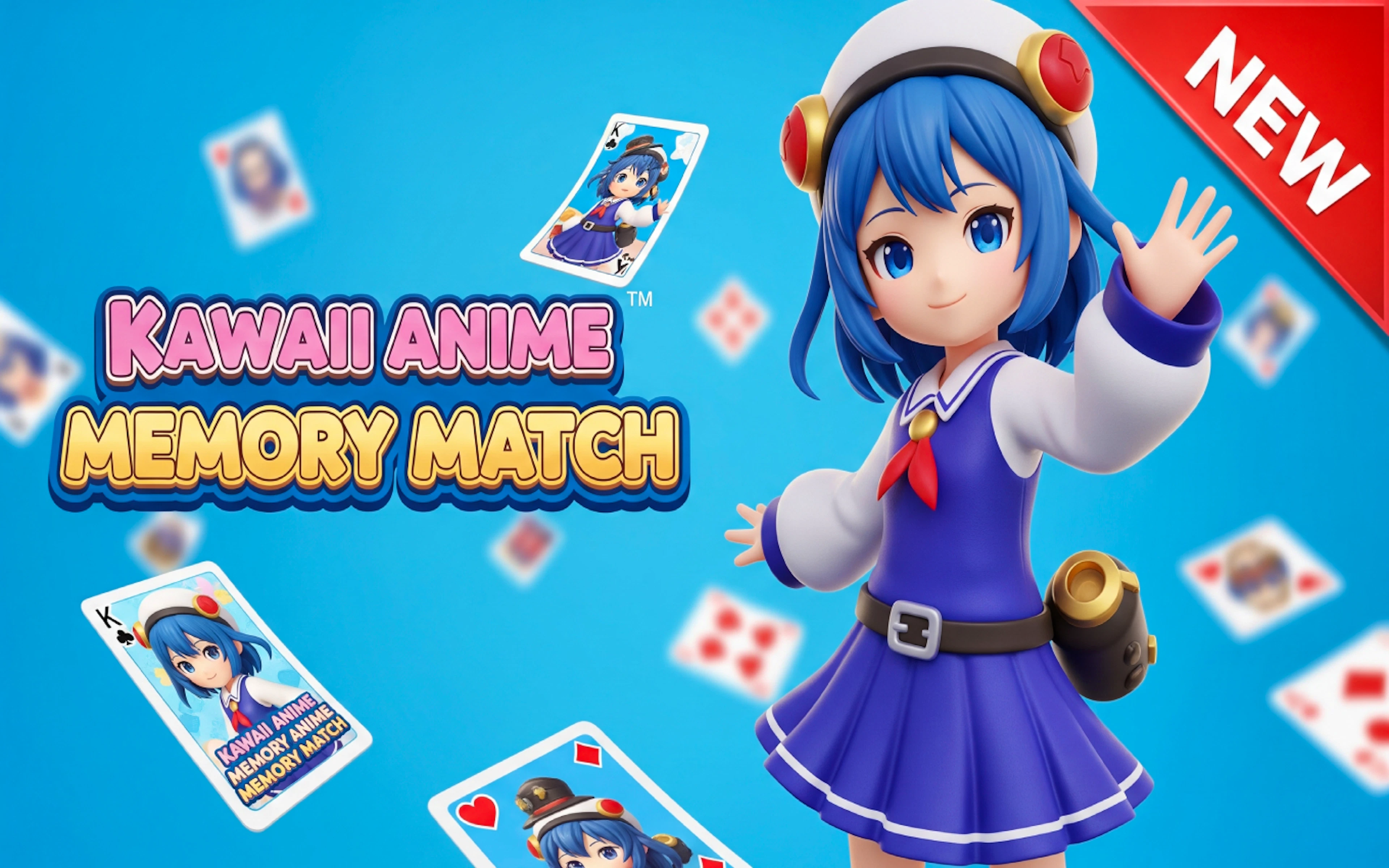 Kawaii Anime Memory Match