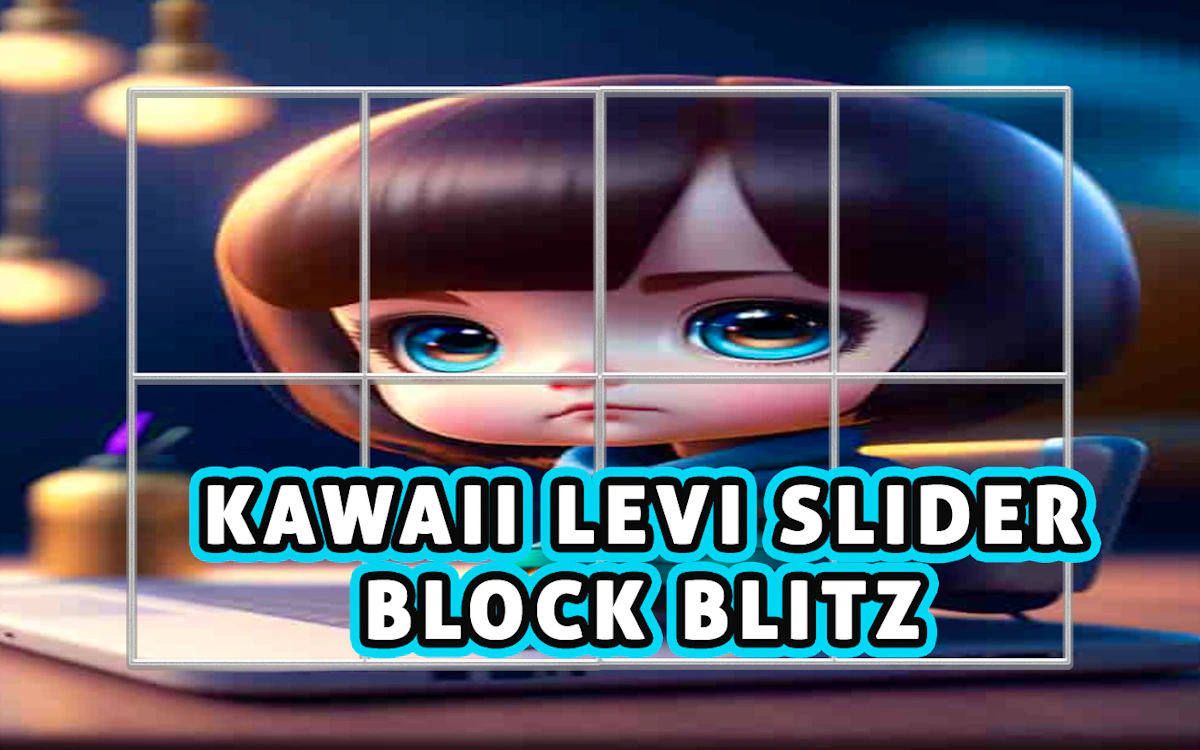 Play Kawaii Levi Slider Block Blitz — free online Jigsaw Puzzles game
