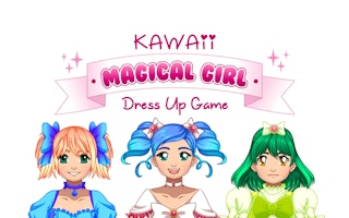 Kawaii Magical Girl Dress Up Game game cover