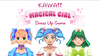 Kawaii Magical Girl Dress Up Game game cover