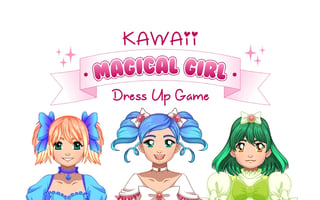 Kawaii Magical Girl Dress Up Game game cover