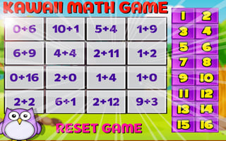 Kawaii Math Game game cover