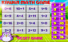 Kawaii Math Game