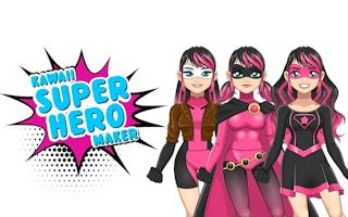 Kawaii Superhero Maker game cover