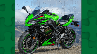 Kawasaki Ninja 650 Puzzle game cover