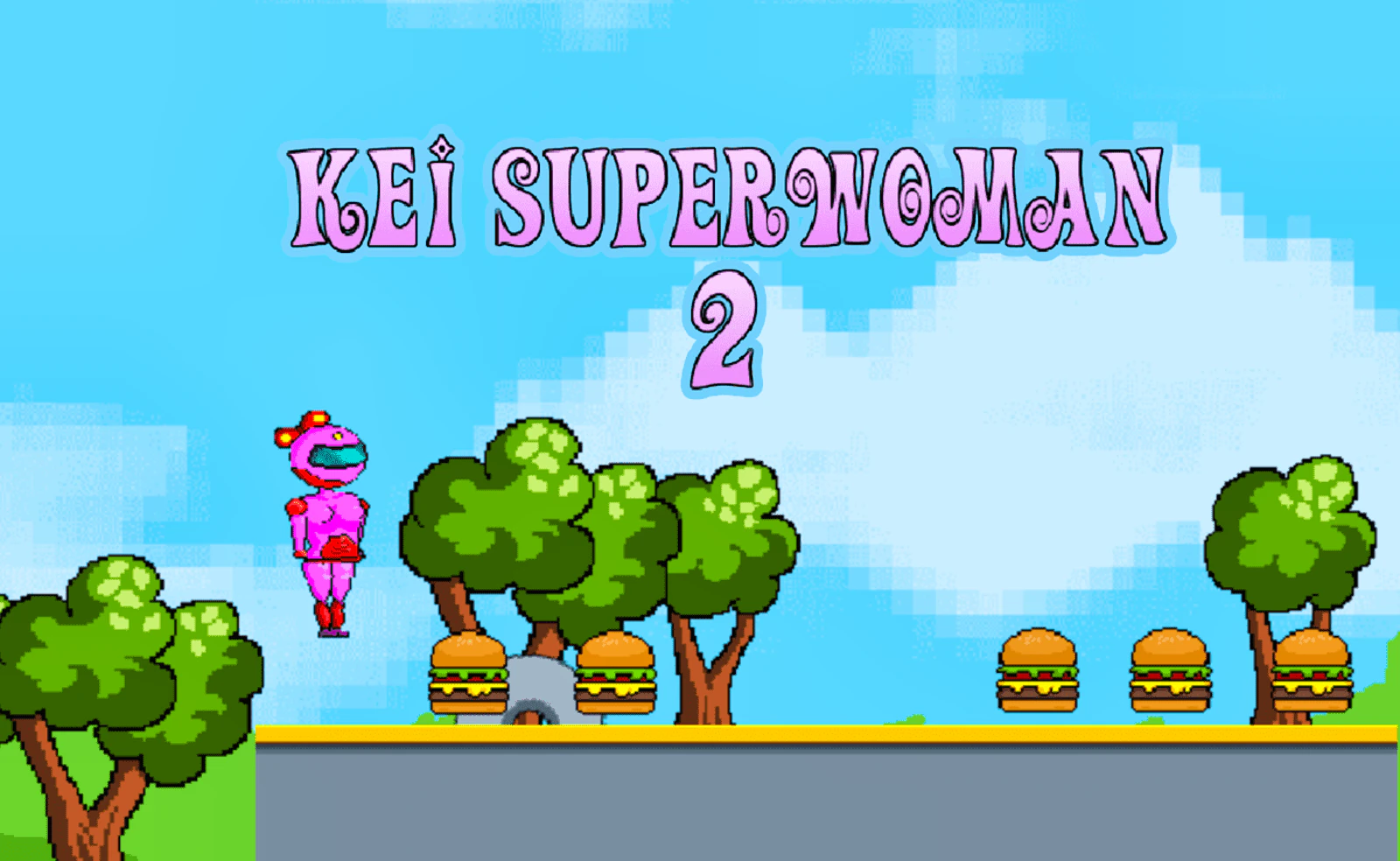 Kei Superwoman 2 — free online adventure game on Glaze Games